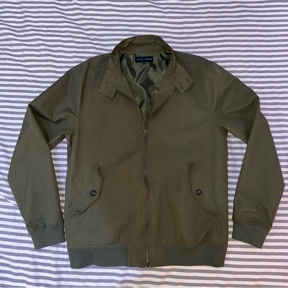 Green five four jacket